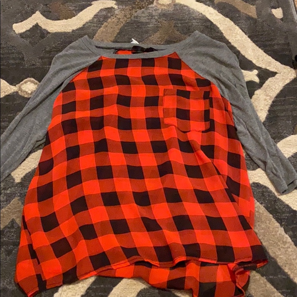 Checked Half-Sleeve Shirt